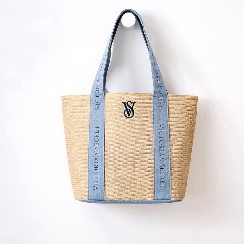 New! Victoria Secret Straw Tote